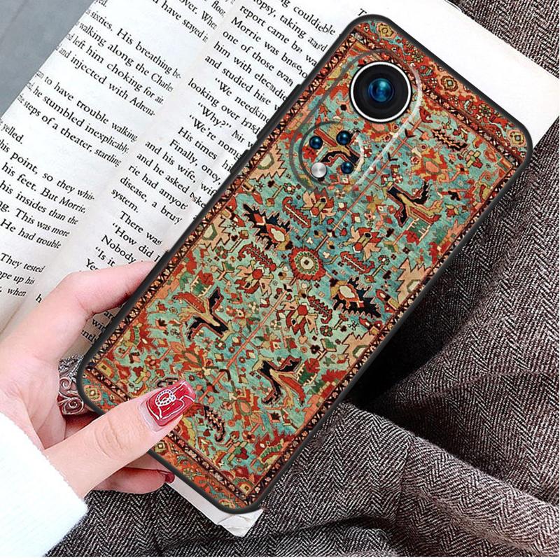 Persian Carpet Floral Pattern Case For Honor Magic 5 6 7 8 Pro Honor Win RT X9d X9c X9b X9a X8c X8b 50 70 90 400 200 Lite