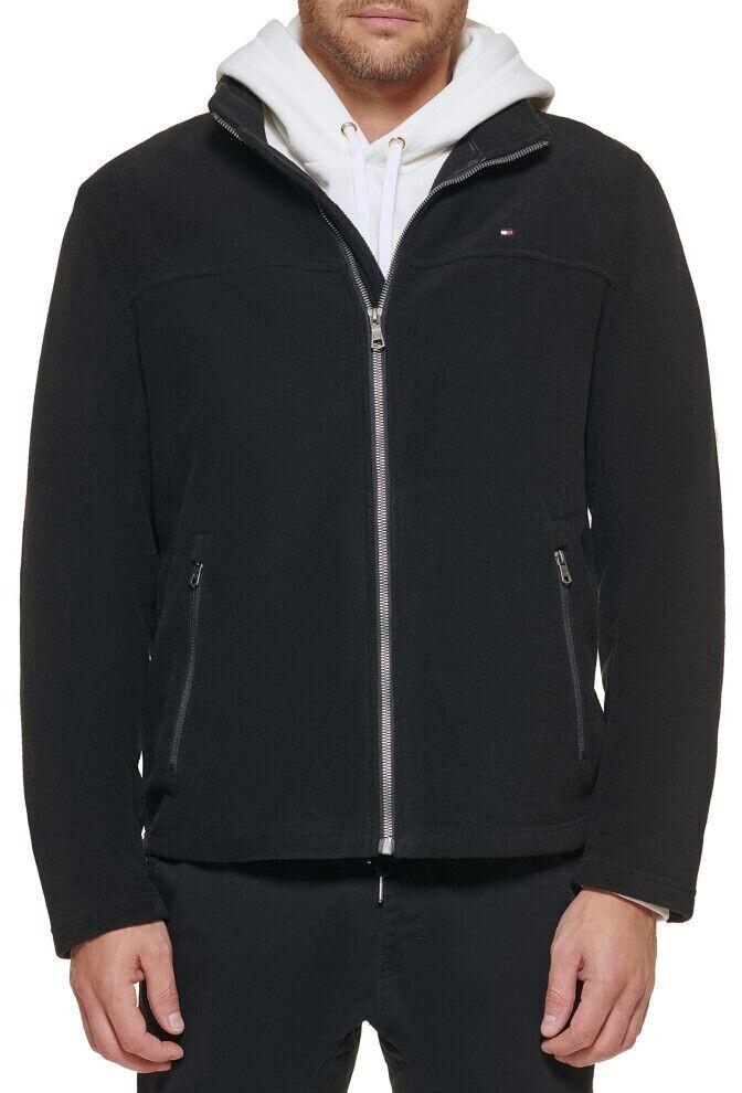 

Демисезонная куртка Tommy Hilfiger Lightweight Polar Fleece Jacket Fleecejacke schwarz XL
