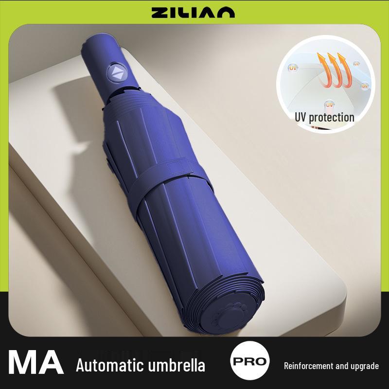 288-Bone Windproof & Stormproof Large Folding Dual-Use Umbrella for Men & Women