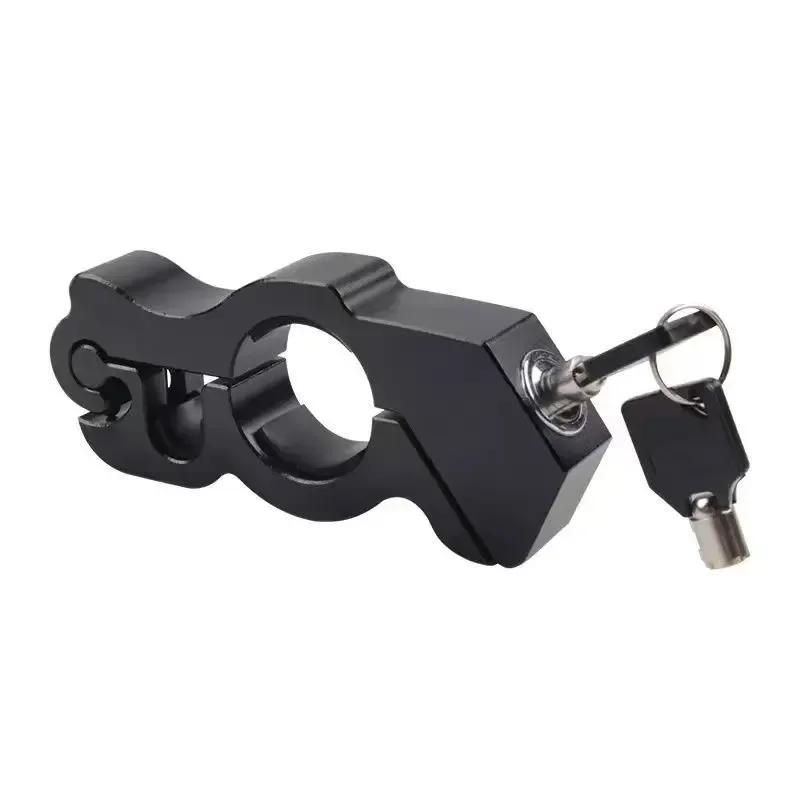 1pcs Heavy Motorcycle Handlebar Lock - Adjustable Anti-theft Safety Lock, Suitable for ATV, Scooter and Bicycle