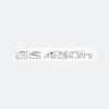 3D Chrome Glossy Black ABS Letters GS200t GS250 GS300 GS400 GS460 GS450h HYBRID Emblem For Lexus Car Trunk Logo Badge Sticker