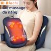 Back Waist Cervical Massager Waist Neck Dual-purpose Multifunctional Massage Cushion Massager Pillow
