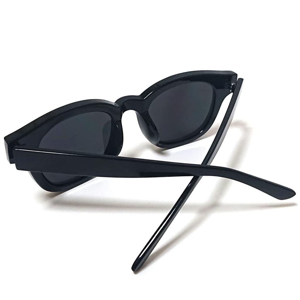 [Berkuto] Black X Smoke Sunglasses, Eyeglasses, Fashion Glasses, Fashion Glasses, Men's, Women's, Round, Square, Transparent, Tinted, Small, Large,