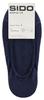 SIDO Bandage Foot Sizes 7120 Women's Socks, Covers, Navy, 23-25cm,