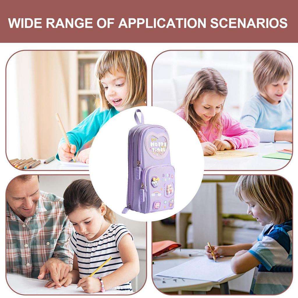 Pencil Case Large Capacity Bag Pouch Box For Girls Schools Offices Supplies