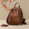 Women's Tassel Backpack Large Capacity Commuter Bag