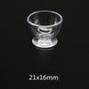 10Pcs/Set Red Wine Glass Dollhouse Wine Glass Dollhouse Miniature Glass Cup  Scene Ornament