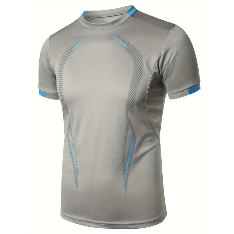 Summer Men's Fitness Sports Training Breathable Short-sleeved Quick-drying Clothes Men's Sports Fashion Short-sleeved T-shirt