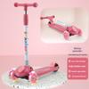 Children'S Scooter 3 In 1 Baby Scooter Can Slide Stand And Flash 3 Wheels Foldable Micro Scooter Boys And Girls 2-6 Years Old