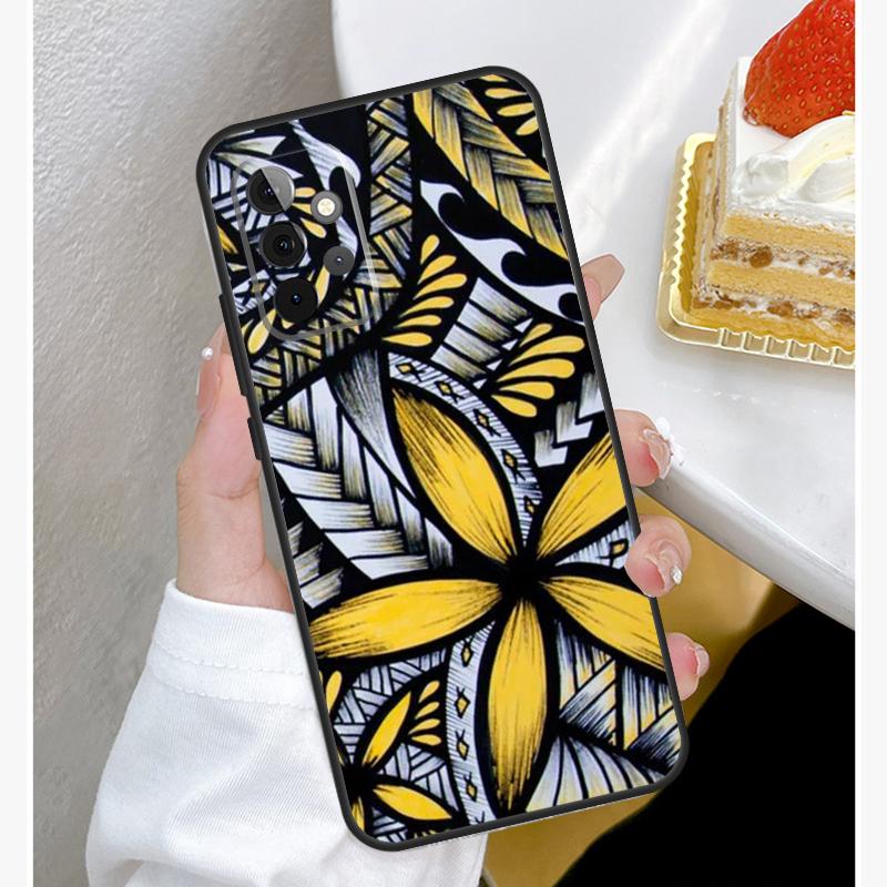 Maori Tribal Samoan Polynesian Case For Samsung Galaxy A55 A35 A15 A14 A34 A54 A73 A53 A33 A23 A13 A12 A32 A52 A51 Cover