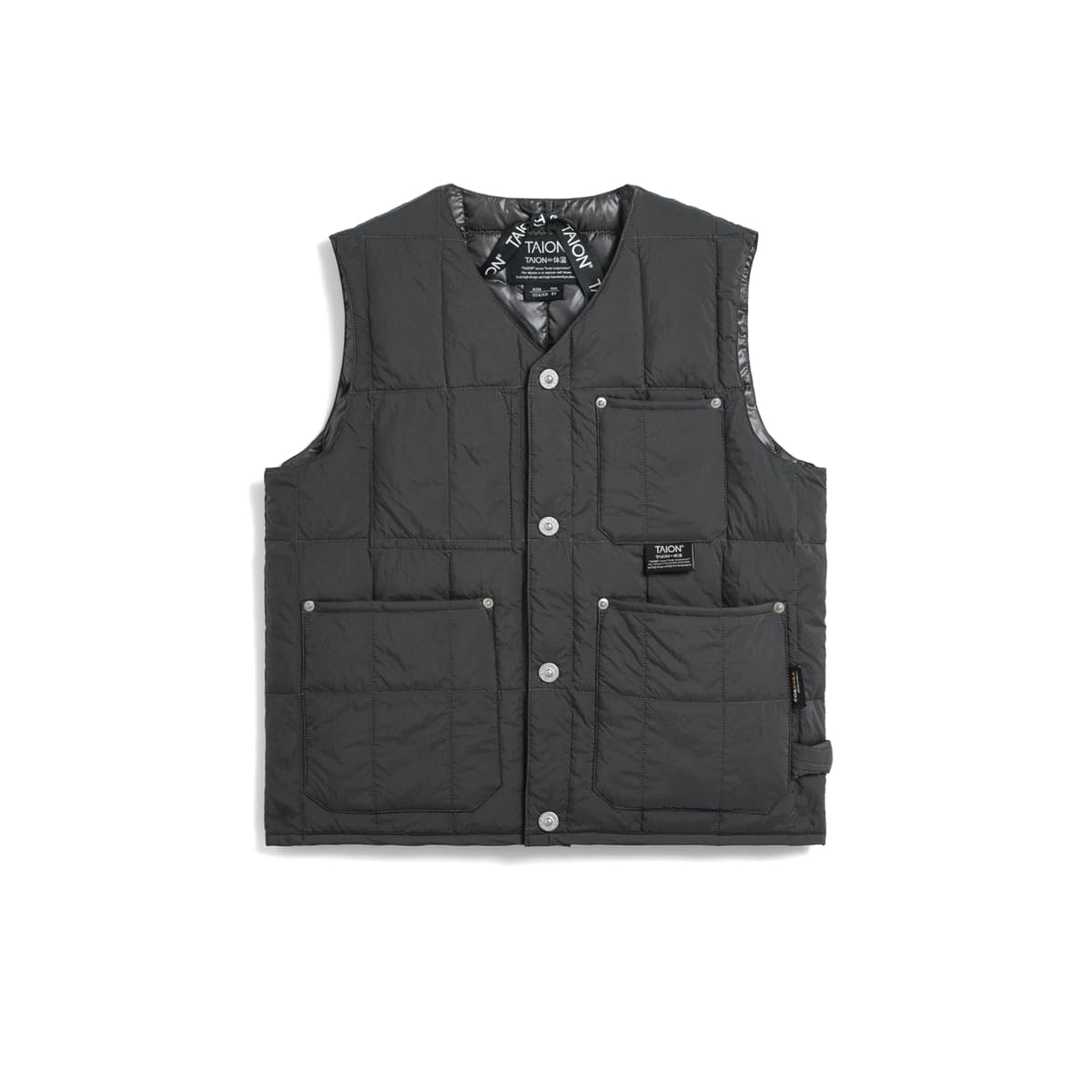 

Taion K001BWK Dark Charcoal Down Jacket Kids