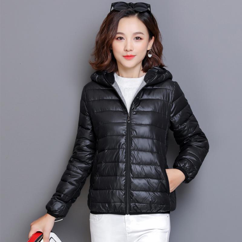 2023 New Women's Hooded Lightweight Down Cotton Coat - Korean-Style Loose Short Coat