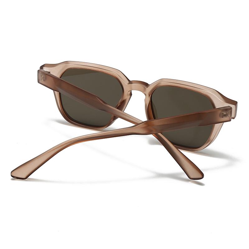  Trade New Modern Retro Square Single-Beam Sunglasses Ins Style Street Photography Sunglasses Zt-Y05