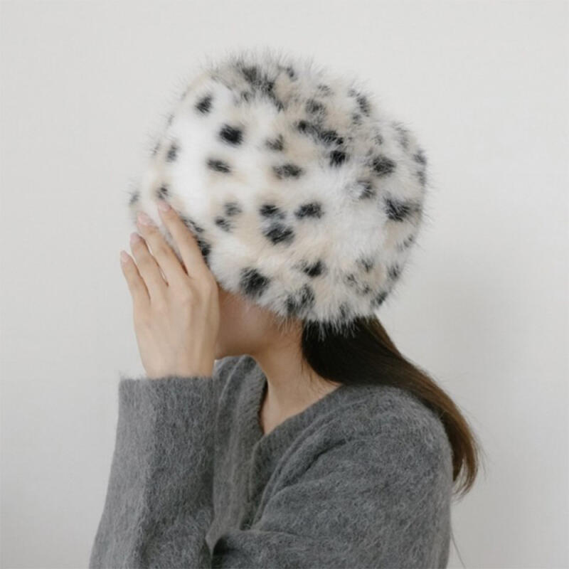 Women's Winter Eskimo Hat Leopard Fur Hat