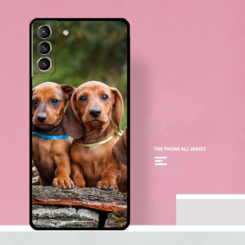 Dachshund Dog Phone Case For Samsung Galaxy S26 S23 Ultra S20 S21 S22 S24 S25 Plus S10 S25 FE Cover Coque