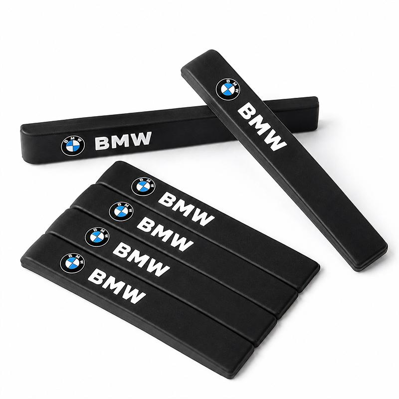 6Pcs Rubber Car Door Protector Guard Strip Scratch Protector Door Edge Protection For BMW Performance E46 E60 E90 E39 E87 E36