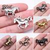 Horse Jewelry Accessory Metal Pendant Retro Charm Vintage Running Non-fading