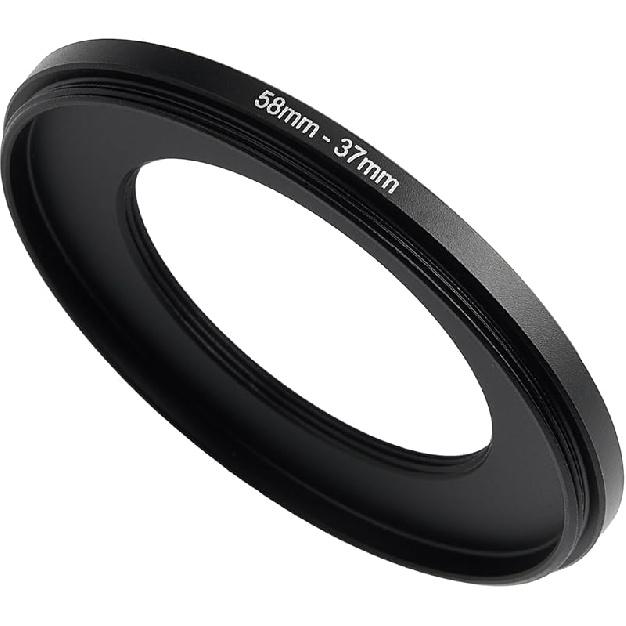 49mm To 58mm Step-Up Ring Filter Adapter for All Brands UV ND CPL Metal Ring Step-Up Rings Adapter Filter (49mm-58mm)