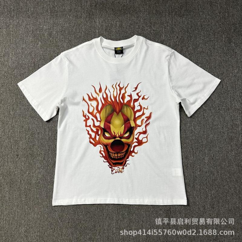 New High Street Corteiz Alcatraz Fun Letter Print Men's and Women's Casual Short Sleeve T-Shirt