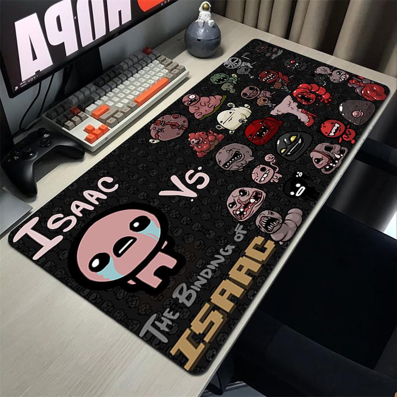 The Binding Of Isaac Mauspads Gamer Gaming Tastaturunterlage Computerzubehör Schreibtischunterlage Mauspads Gummimatte PC Schrank Mauspads
