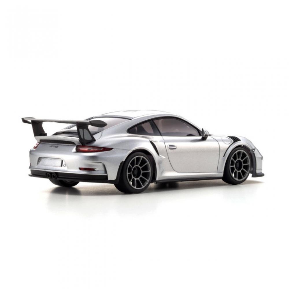 Kyosho PoRsche 911 Gt3 Rs Gt Silver Metallic Mini Z Rwd Mr 04 Readyset