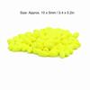100PCS Two Colors Fishing Strike Indicator Foam Fishing Bobbers Fishing Floats  Fishing Tackle