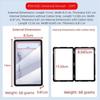 2-in-1 PSA/CGC Graded Card Protective Box Transparent UV Protection Metal Magnetic Case Double-sided Glass with Stand