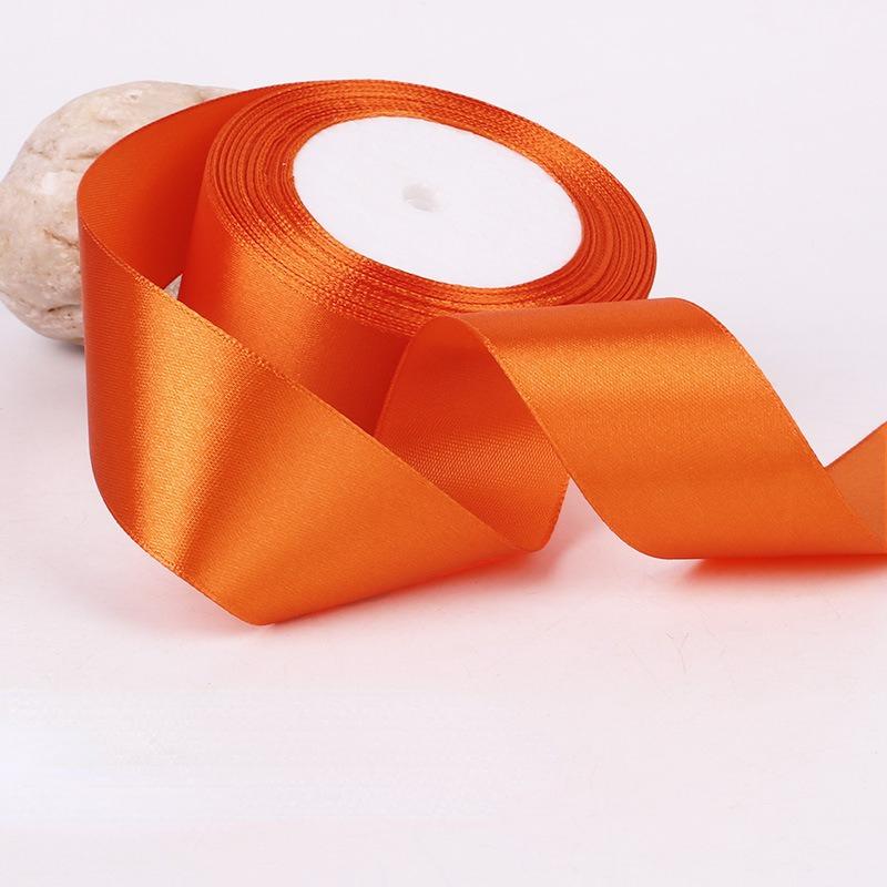 25Yards/Roll 40mm Satin Ribbons DIY Bow Handmade Gift Packing Artificial Silk Roses Crafts Supplies Sewing Accessories Material