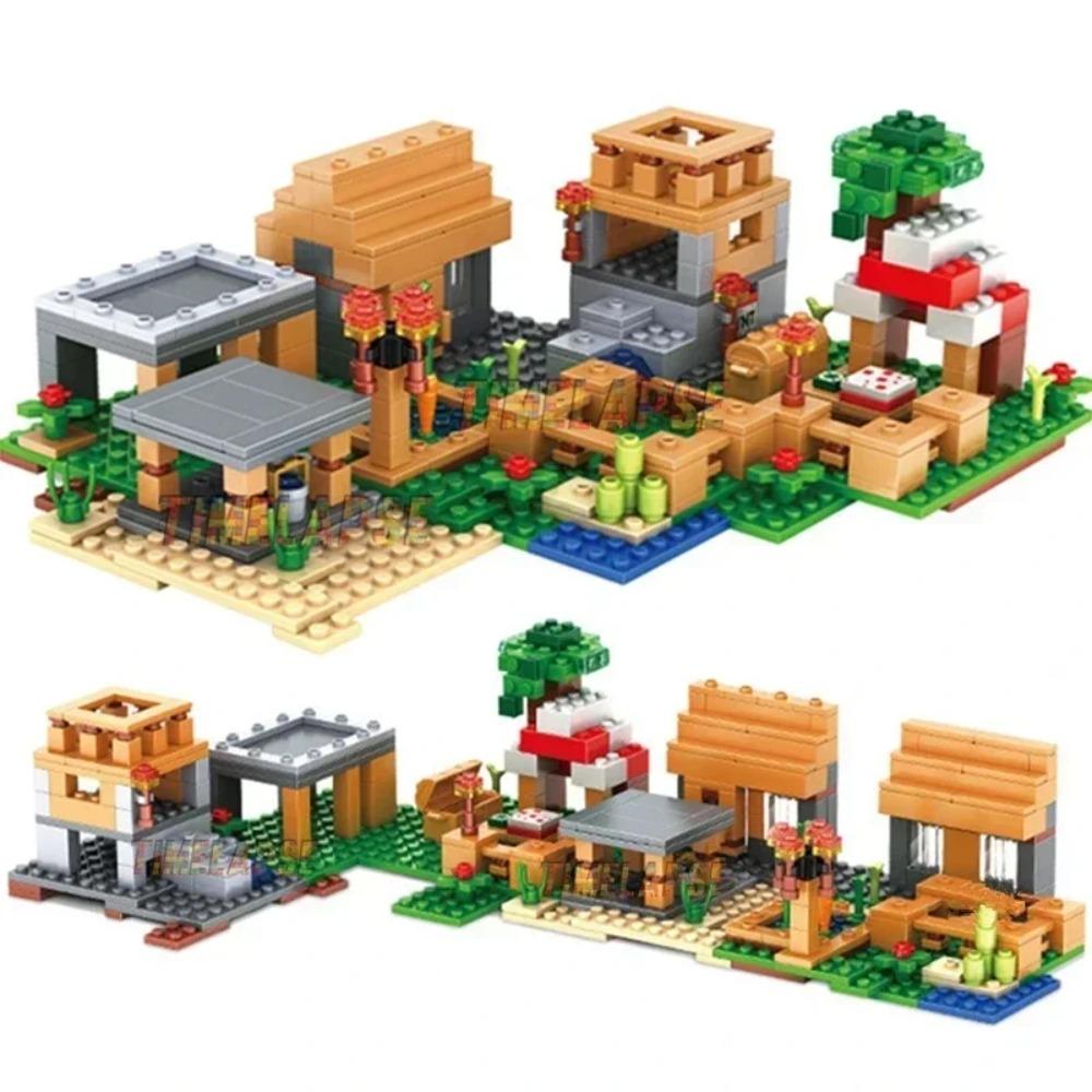 Creative Village Farm Special Edition Building Blocks Model Educational Toys for Gift