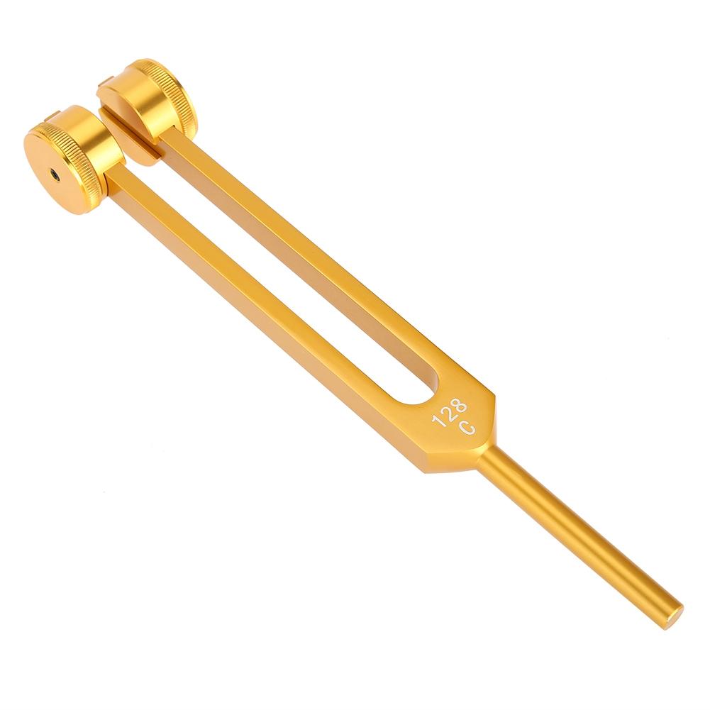 C128HZ Aluminum Ear Cleaning Tuning Fork Neurological Sound Healing Tuning Fork Sound Hammer