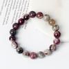Reiki Plum Blossom Tourmaline Bracelets for Women Energy Natural Stone Quartz Crystal Bracelets Wealth Health Care Jewelry Gift