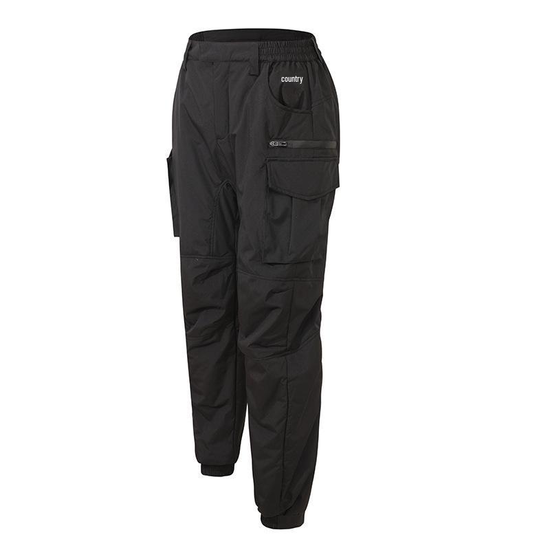 Unisex Multi-Zone Heated Winter Pants with Knee Warmers and Pockets