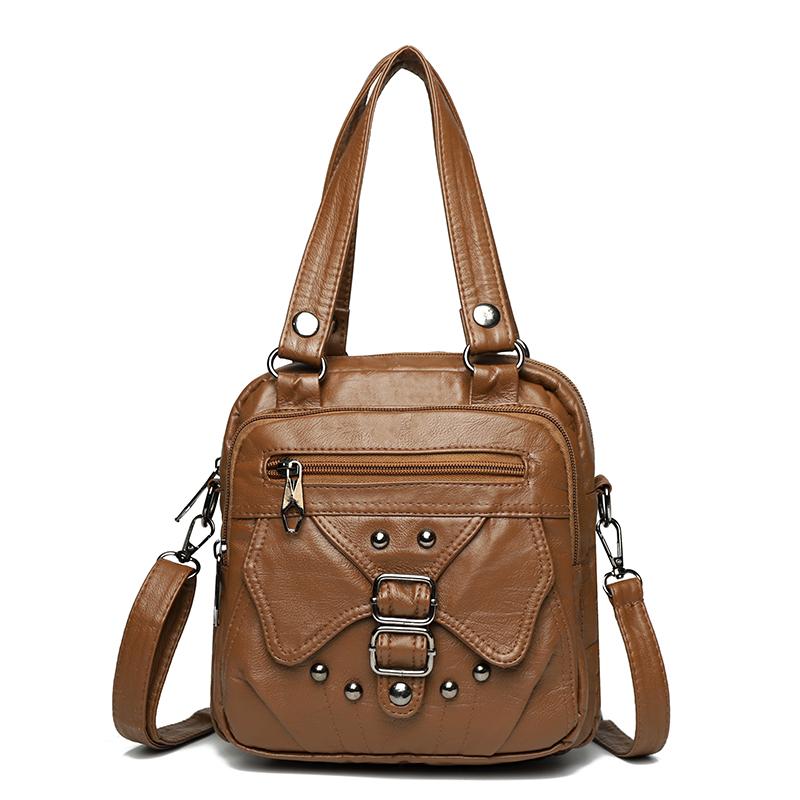 Multifunkční taška přes rameno crossbody kabelka dámský malý batoh