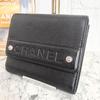 Used CHANEL Wallet, Bi-fold Wallet, Caviar Skin, Flap Wallet