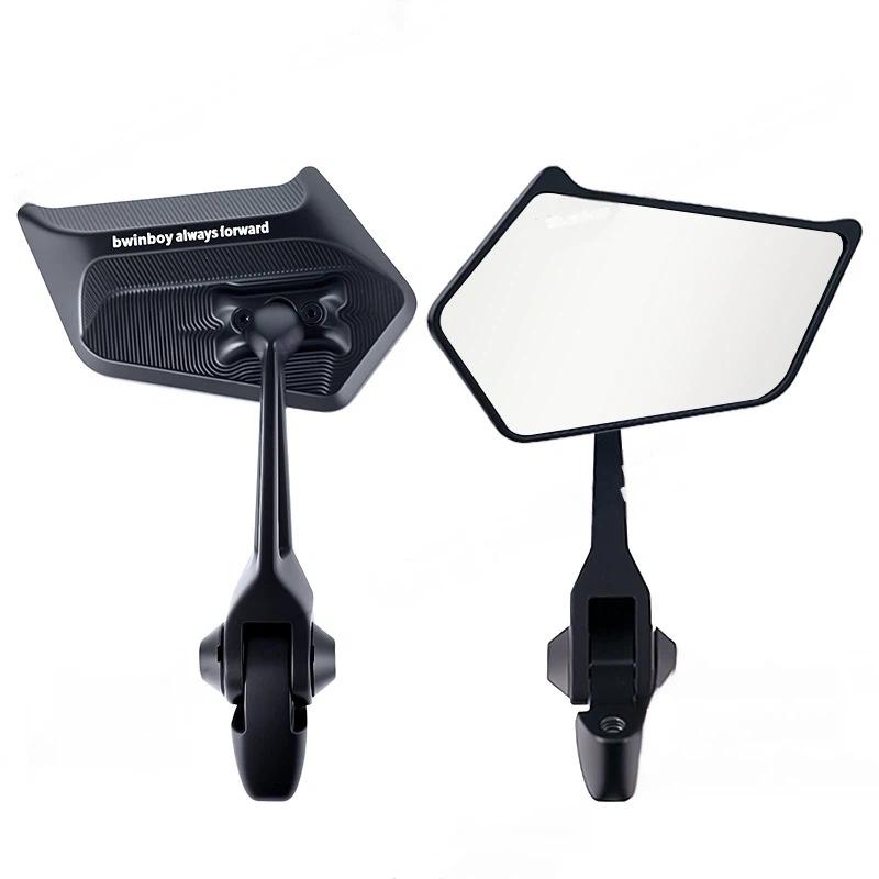 Motorcycle Rearview Mirror High Definition Anti Glare Wide Angle Adjustable Rear View Mirror for Street Sports Motorbike