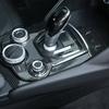 For Alfa Romeo Giulia Stelvio 2017- ABS Carbon Fiber Car Center Console Panel Cover Trim Sticker Interior Car Accessories