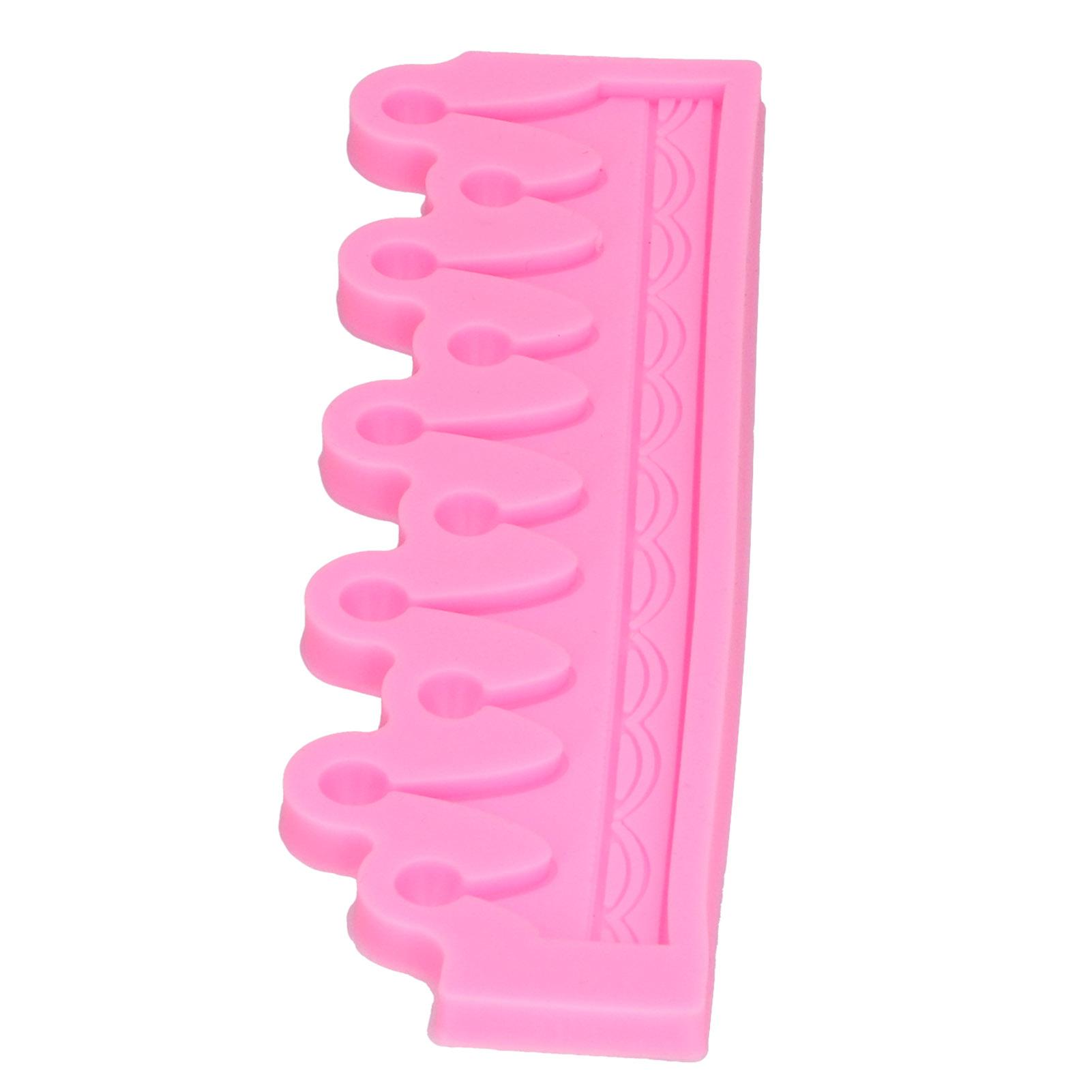 

3 Dimensional Crown Shape Mold Fondant Chocolate Cake Mold for Home Bakery Kitchen