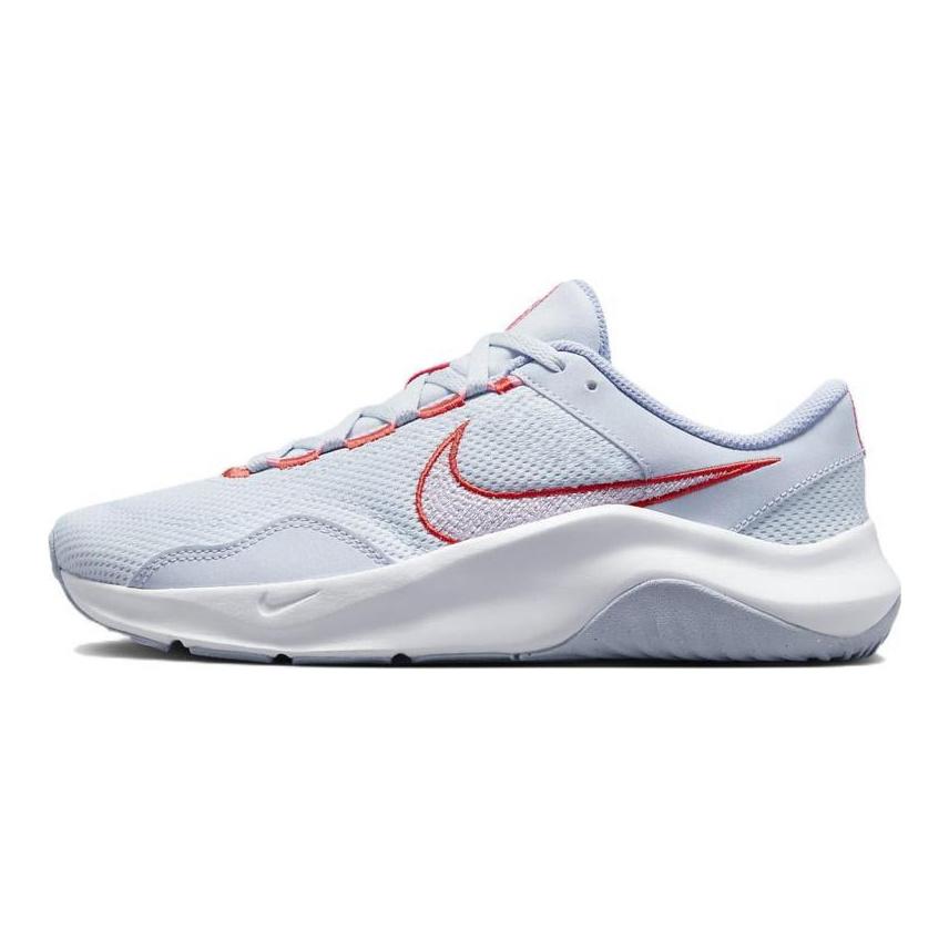 Nike Legend Essential 3 Next Nature 'Gri Kırmızı' Kadın Antrenman Futbol Ayakkabısı DM1119-005