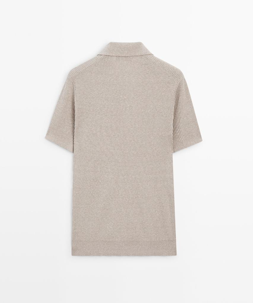 Masimodutti Cotton Knit Polo