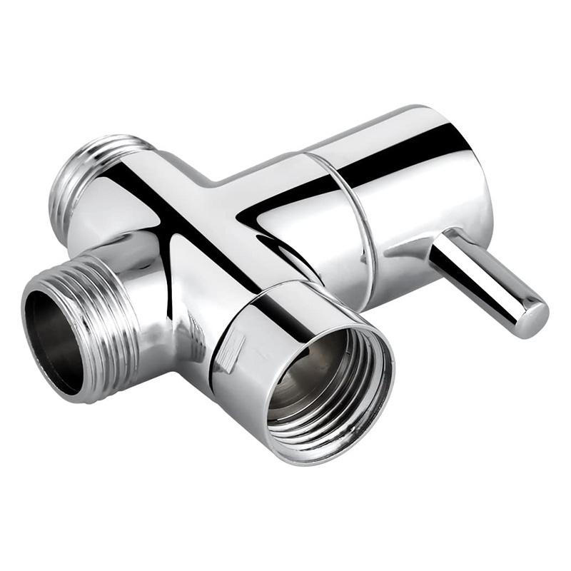 G1 / 2 sestava ruční sprchové hlavice Adaptér adaptér Sprchový systém Náhradní díly Leštěný chrom Příslušenství do koupelny