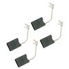 Electric Tool Parts Carbon Brushes Tool Replacement Material Carbon High Performance Part Number 1607014103 Replacement Part