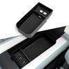 For Polestar 4 2023 2024 Car Armrest Storage Box Center Console Storage Tray Organizers Interior Accessories Tidying Black