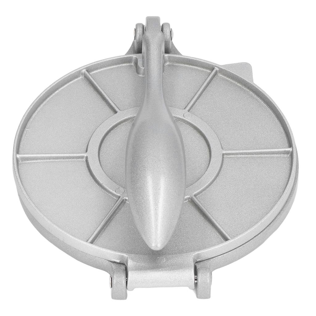 Tortilla Press 7.7in Rust Proof Aluminum Alloy Silver Heavy Duty Quesadilla Maker for Home Pasta Shops