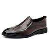 Luxury Brand Men's Business Dress Shoes Pointed Men's Low Top Shoes Groom's Wedding Shoes Versatile High-end Free Delivery