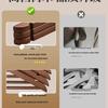 Solid Wood Non-Slip Clothes Hanger for Home, Hotels, and Stores