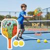 Colorful Children's Pickleball Set Lightweight Pickleball Paddle Set  Sports Accessory