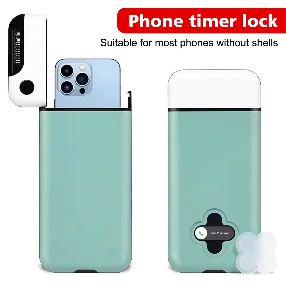 Cell Phone Lock Box With Timer For IPhone And Android Self-Discipline Box Exam Student Internet Addiction Home Storage Case