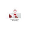 ISAMI Karate Head Guard II TN-10 // ISAMI Mengane with Red Corner Tape, Wire Mesh Headgear for Karate, Full Contact, Practice, Dojo, Gym (Small)
