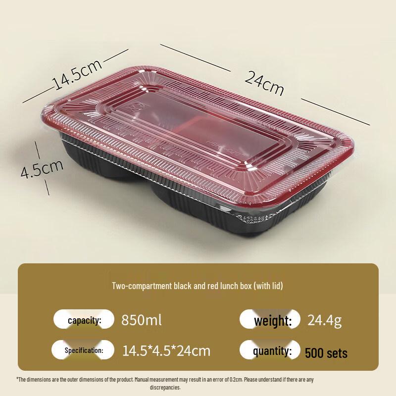 Zisiz Disposable 3-Compartment Rice Husk Meal Box