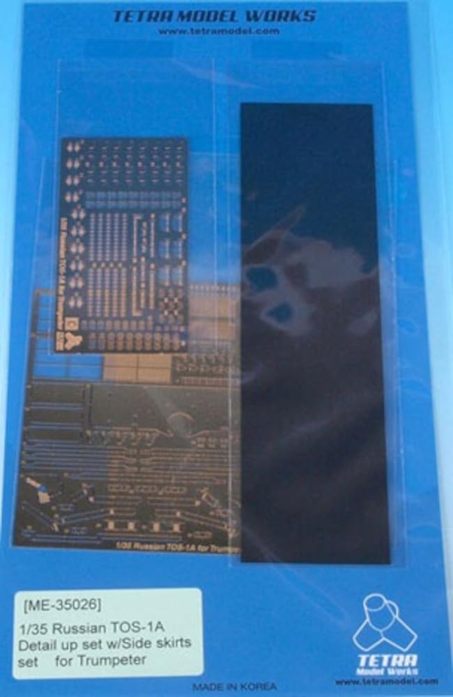 Tetra Model ME Series Russian Buratino with Side Skirts Plastic Model Parts ME3526 1/35 TOS-1A (TR)